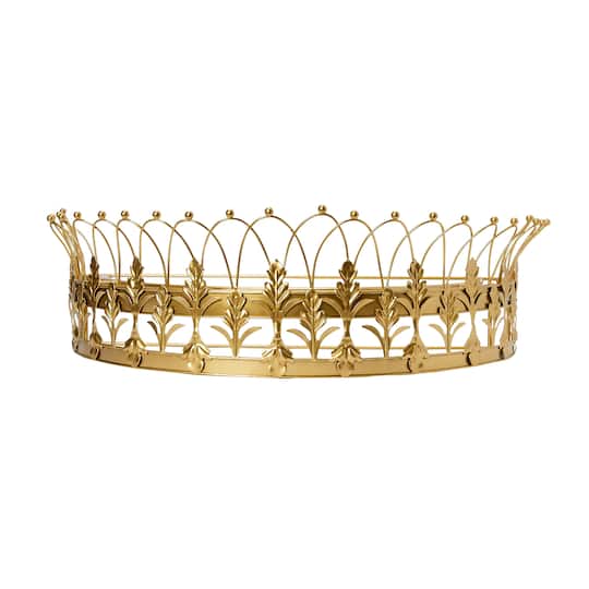 29&#x22; Metal Curtain Crown
